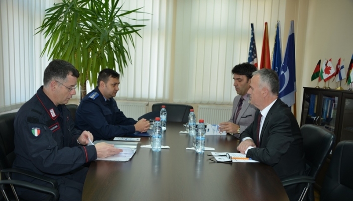Nj&euml; delegacion nga Qendra e Ekselenc&euml;s s&euml; Stabilitetit t&euml; Policimit t&euml; NATO-s&euml; vizitoi Akademin&euml;