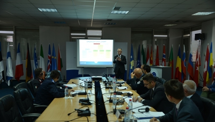 Nj&euml; delegacion nga Qendra e Ekselenc&euml;s s&euml; Stabilitetit t&euml; Policimit t&euml; NATO-s&euml; vizitoi Akademin&euml;