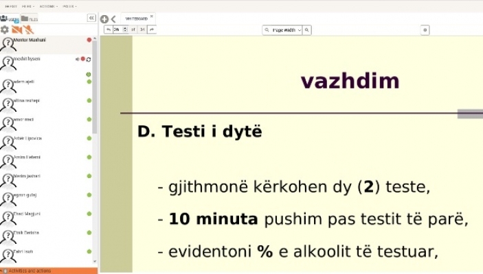 Rifilloj trajnimi profesional &quot;Polic i Ri&rdquo;  m&euml;simi vijon online 