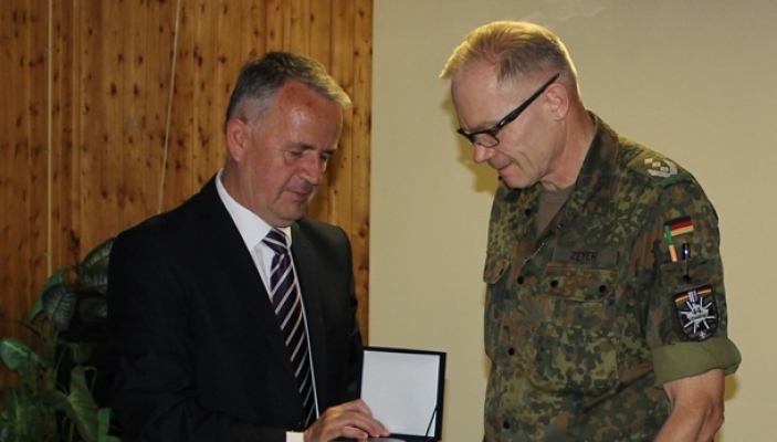 Drejtori Smakiqi vizitoi KFOR-in gjerman n&euml; Prizren