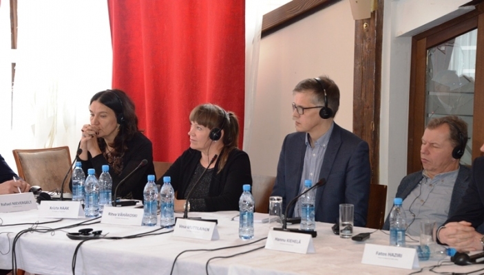 Prezantimi i t&#235; gjeturave &#147;Studimi i Fizibilitetit - Themelimi i studimeve pasuniversitare n&#235; siguri publike dhe n&#235; sektorin e siguris&#235; n&#235; Akademin&#235; e Kosov&#235;s p&#235;r Siguri Publike&#148; 
