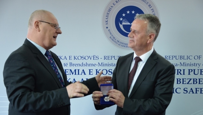 U n&euml;nshkrua  marr&euml;veshja e bashk&euml;punimit mes Akademis&euml; dhe CEPOL-it
