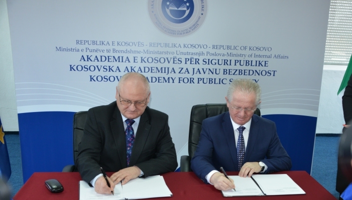 U n&euml;nshkrua  marr&euml;veshja e bashk&euml;punimit mes Akademis&euml; dhe CEPOL-it