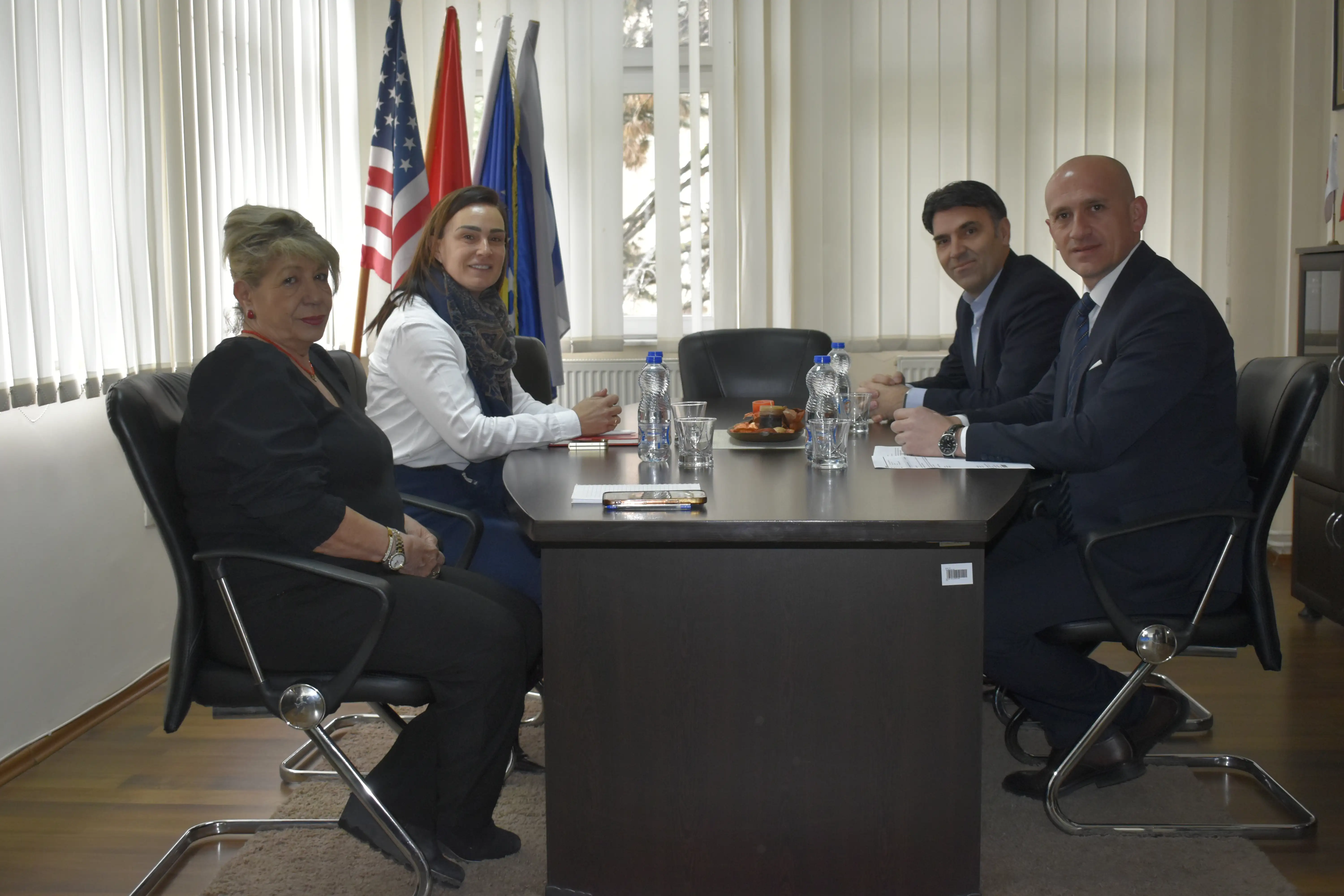 Rodriguez, Ushtruesja në detyre e Drejtorit të DRSP nga Misioni i OSBE-së në Kosovë vizitoi Akademinë