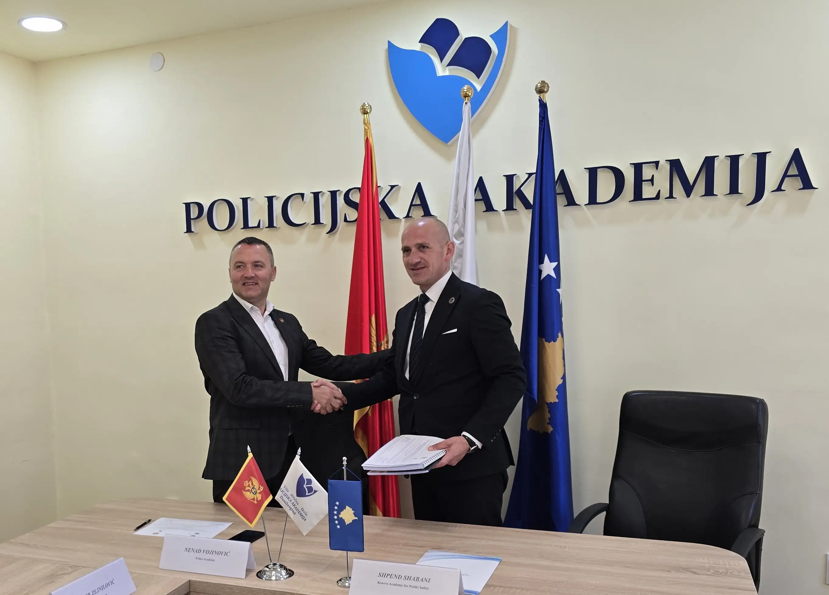 Vizitë zyrtare e delegacionit të Akademisë së Kosovës për Siguri Publike në Akademinë Policore të Malit të Zi