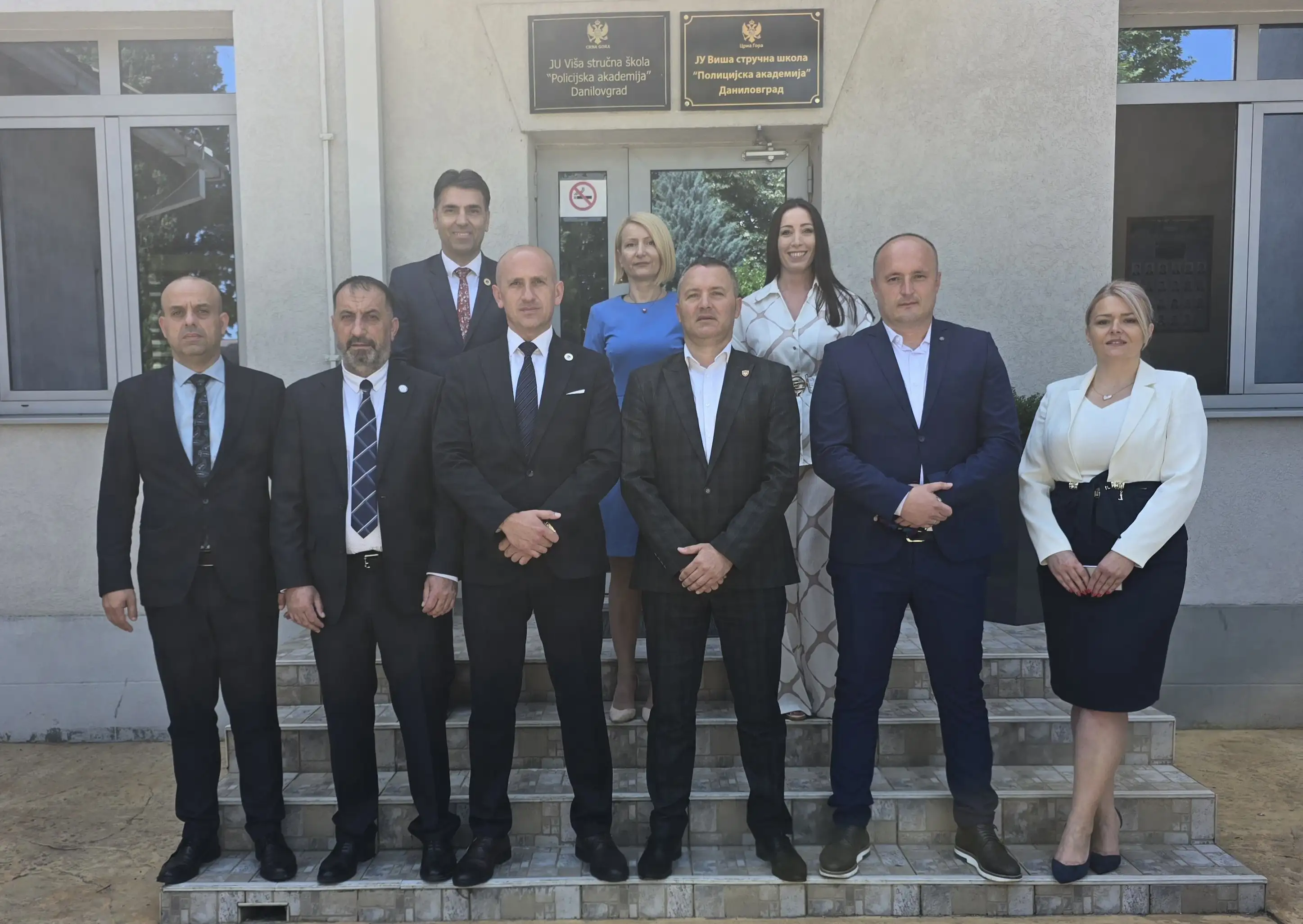 Vizitë zyrtare e delegacionit të Akademisë së Kosovës për Siguri Publike në Akademinë Policore të Malit të Zi