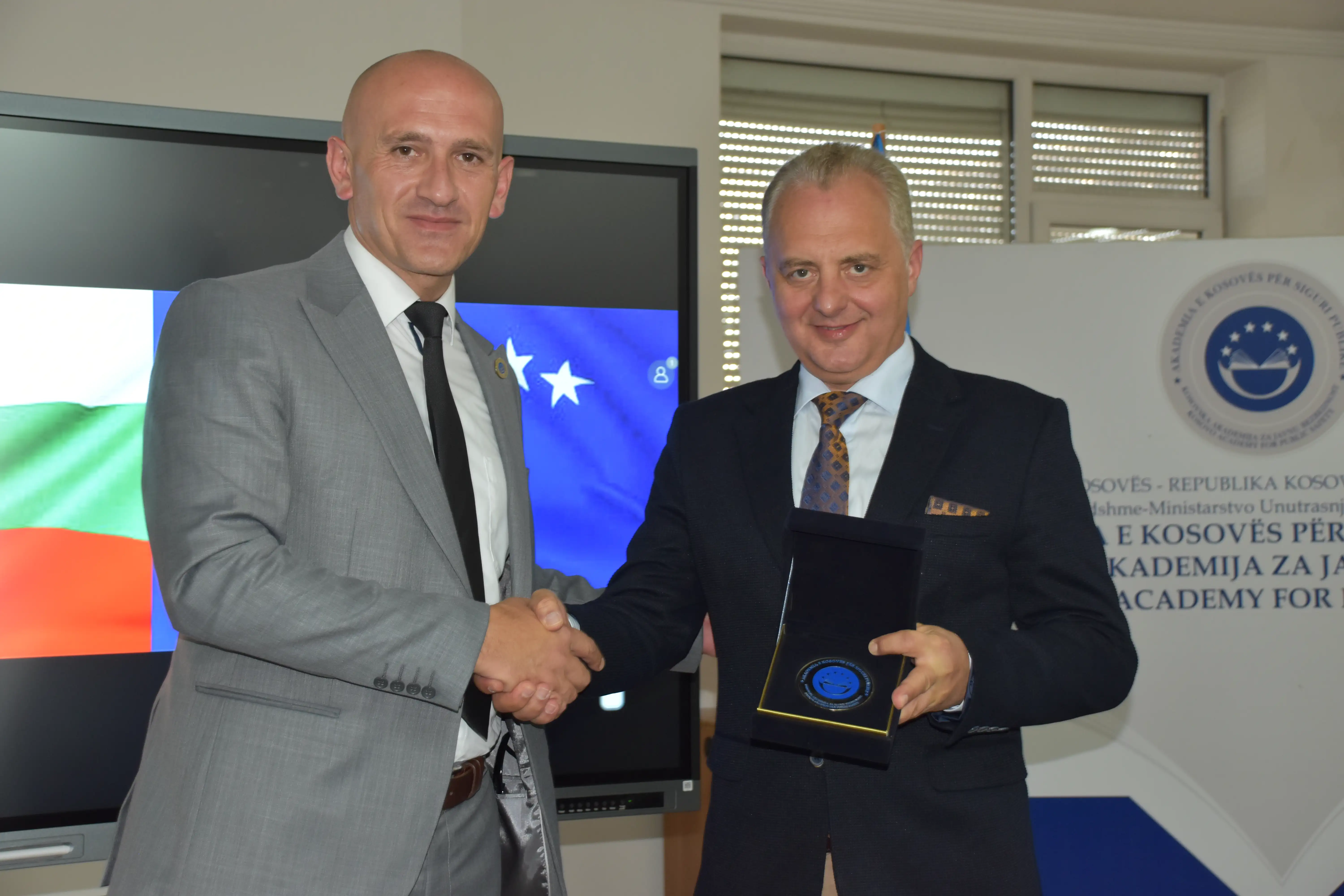 Sot Akademinë e Kosovës për Siguri Publike e vizitoi delegacioni i zyrtarëve të lartë i Shërbimit Kombëtar të Mbrojtjes së Bullgarisë