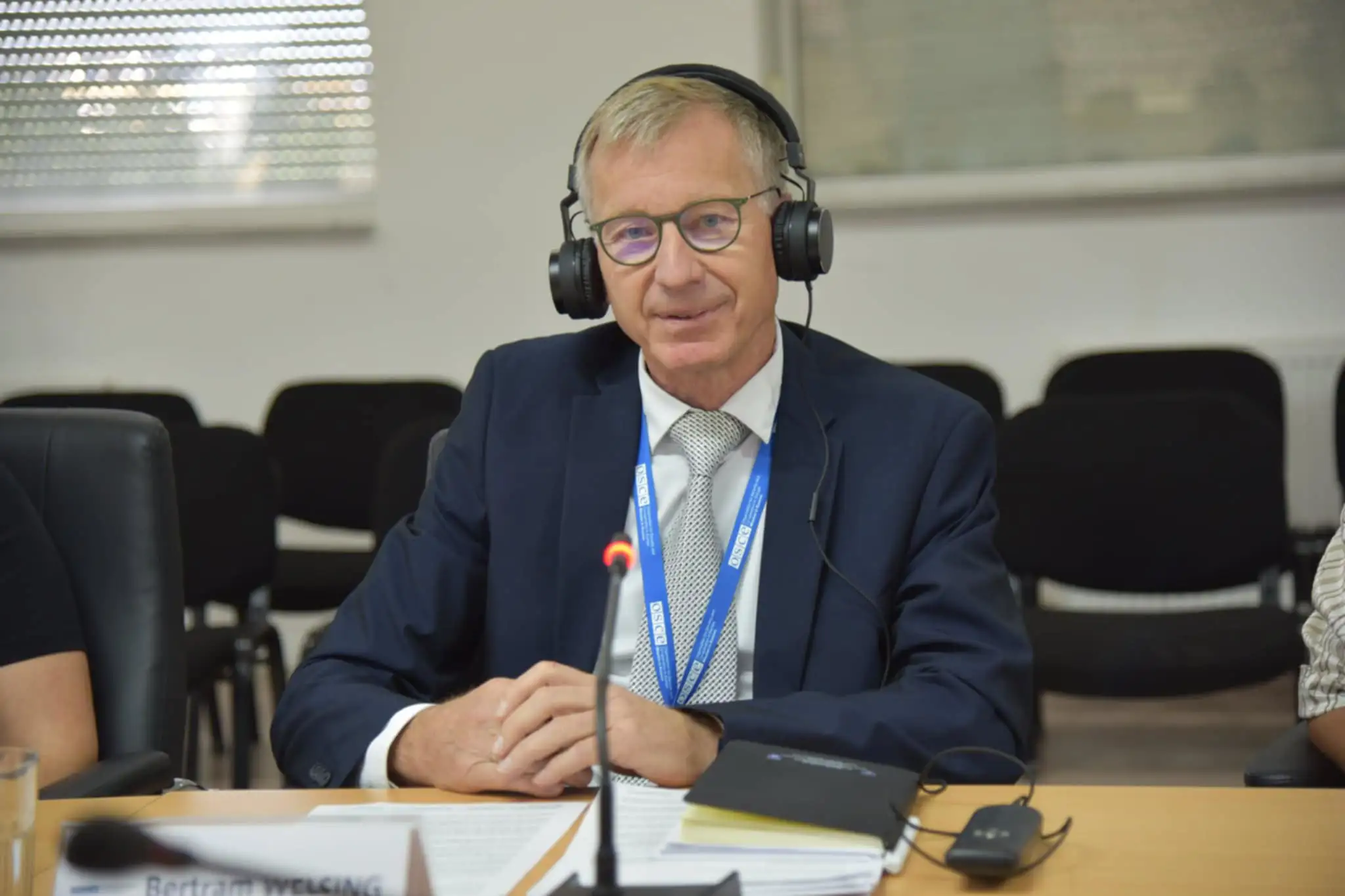 Drejtori për Rend e Siguri Publike i OSBE-së Bertram Welsing vizitoi Akademinë  e Kosovës për Siguri Publike