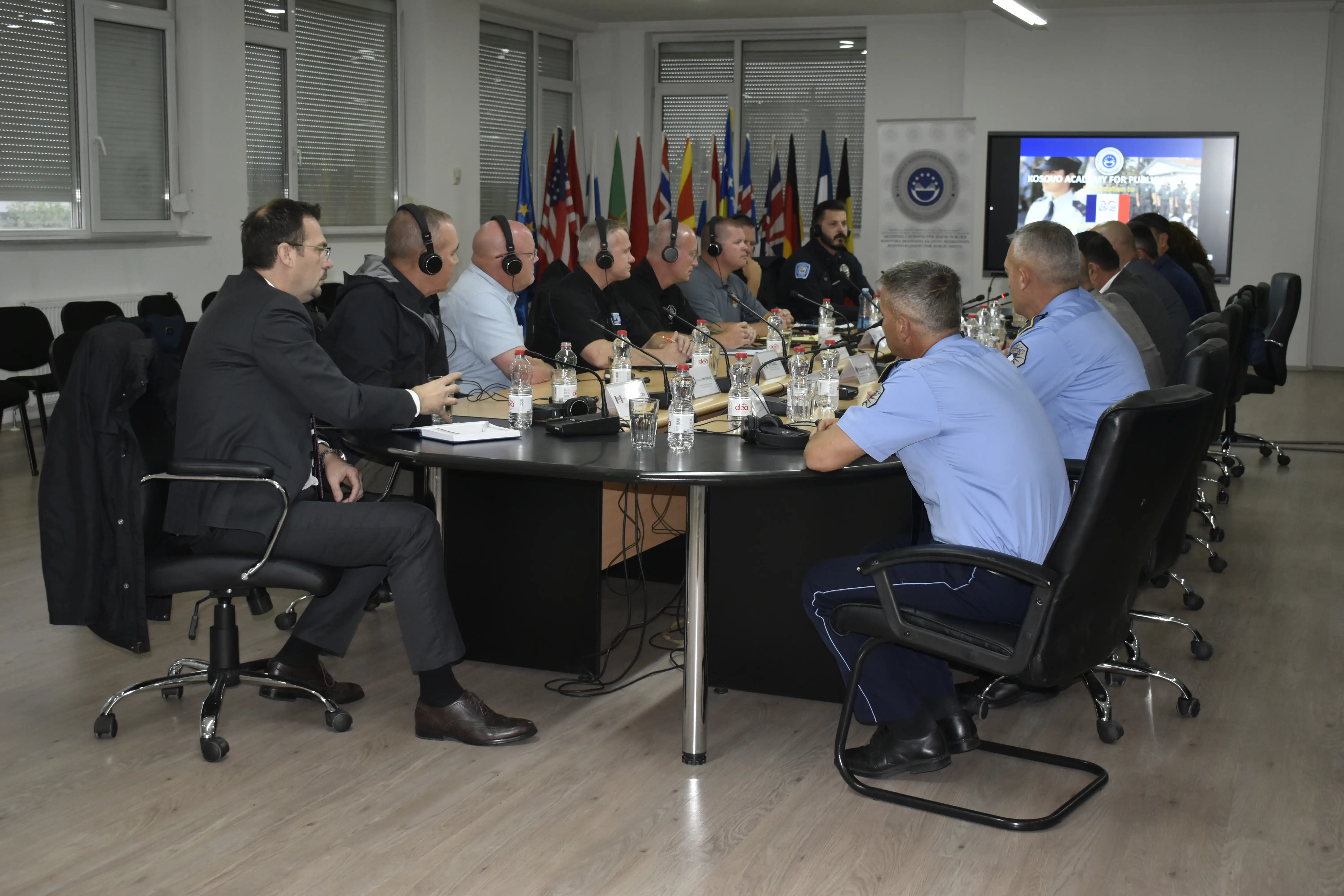 Delegacion nga Iowa Law Enforcement, SHBA, vizitoi sot Akademinë e Kosovës për Siguri Publike