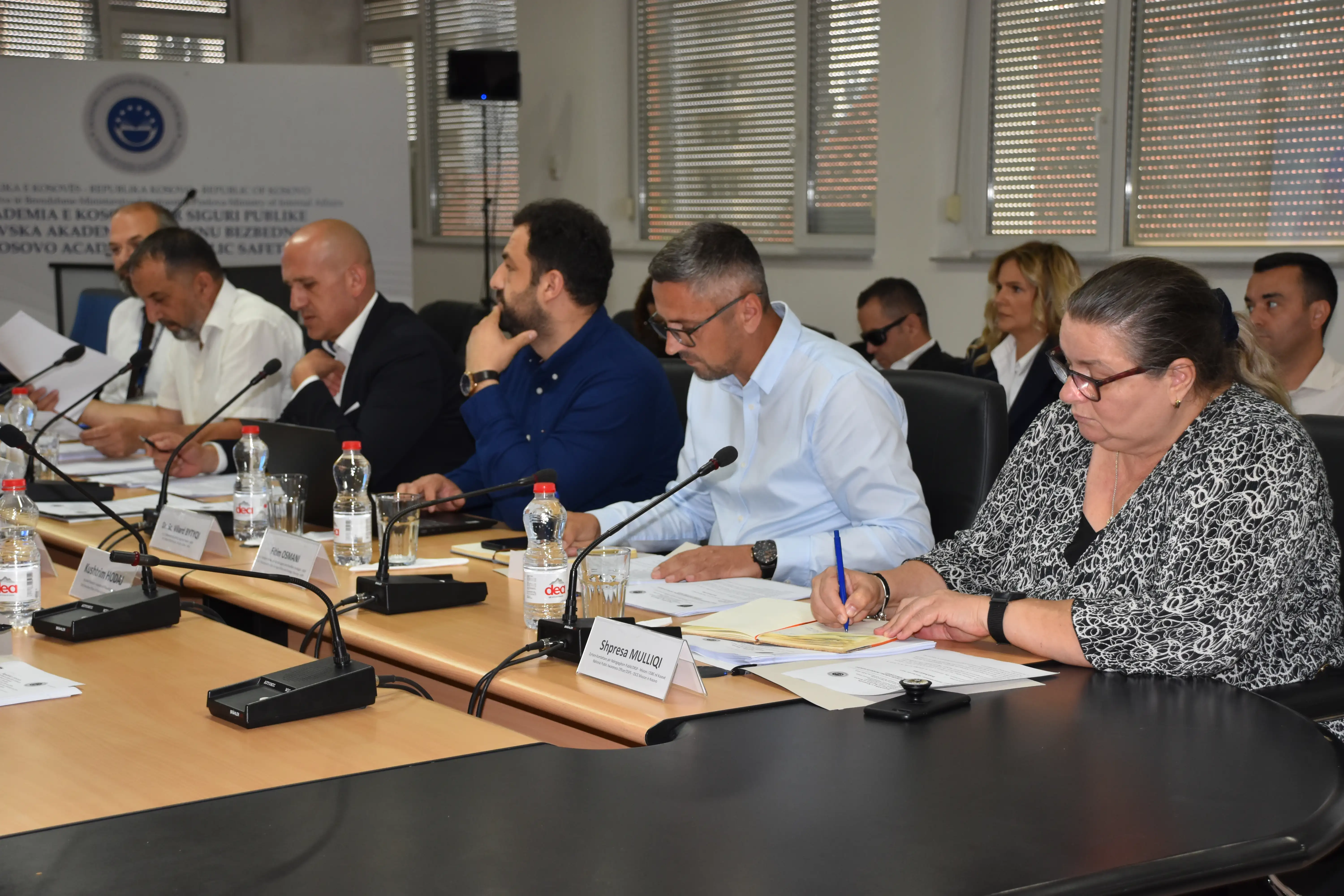 U mbajt mbledhja e 45-të e Bordit të Akademisë së Kosovës për Siguri Publike