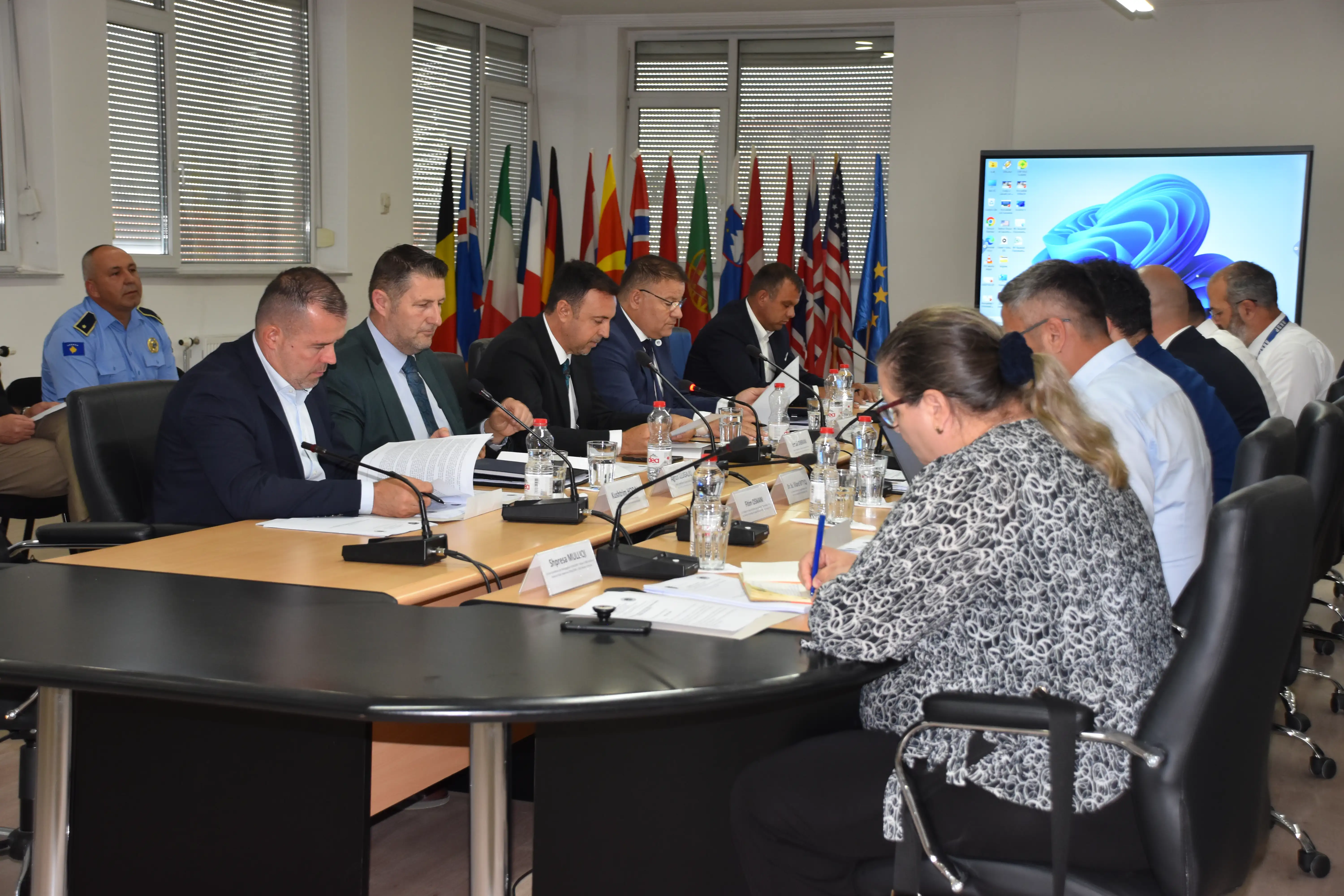 U mbajt mbledhja e 45-të e Bordit të Akademisë së Kosovës për Siguri Publike