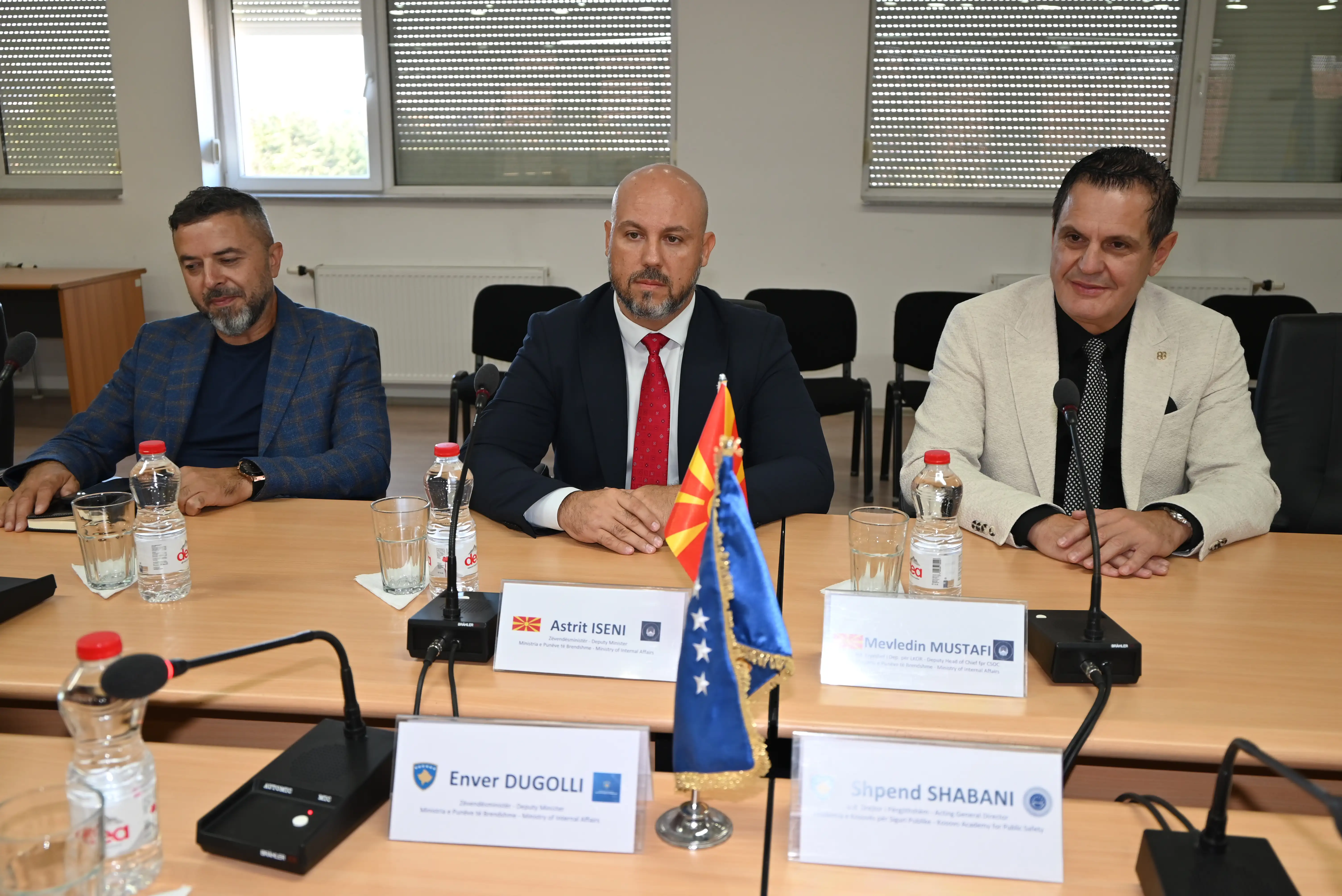 Delegacioni i Ministrisë së Punëve të Brendshme të Republikës së Maqedonisë së Veriut vizitoi AKSP-në