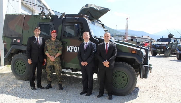 Drejtori Smakiqi vizitoi KFOR-in gjerman n&euml; Prizren
