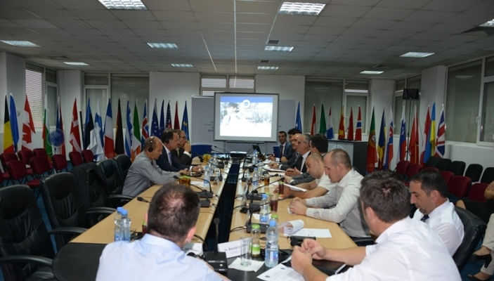  Nj&euml; delegacion nga  Universitetit Policor Gjerman vizitoi Akademin&euml; 