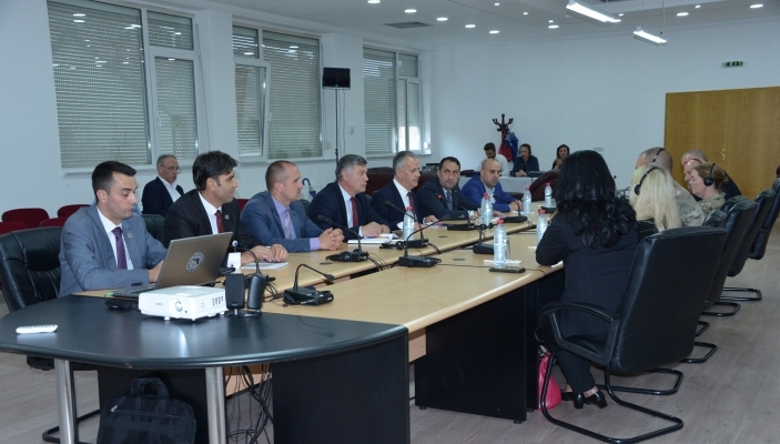 Akademin&euml; sot e vizitoi nj&euml; delegacion nga Garda Nacionale  e Iowa-s 