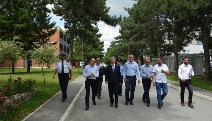 Ndihm&euml;s ministri i Qendr&euml;s p&euml;r Trajnim t&euml; Policis&euml; s&euml; Maqedonis&euml; Goce Ba&#269;anov vizitoi Akademia
