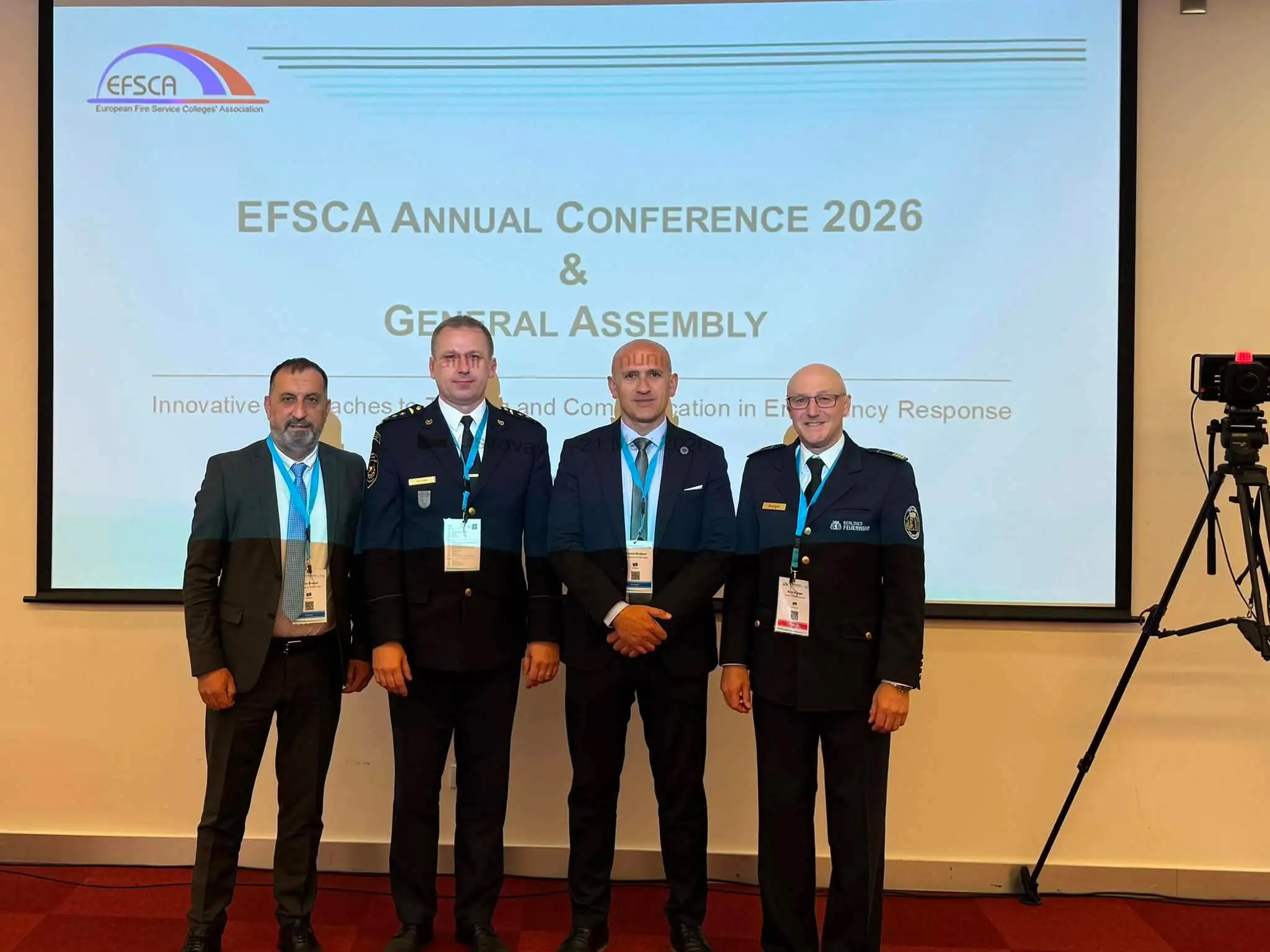 Përfaqësues të AKSP-së po marrin pjesë në Konferencën Ndërkombëtare të EFSCA 2026 në Republikën Çeke