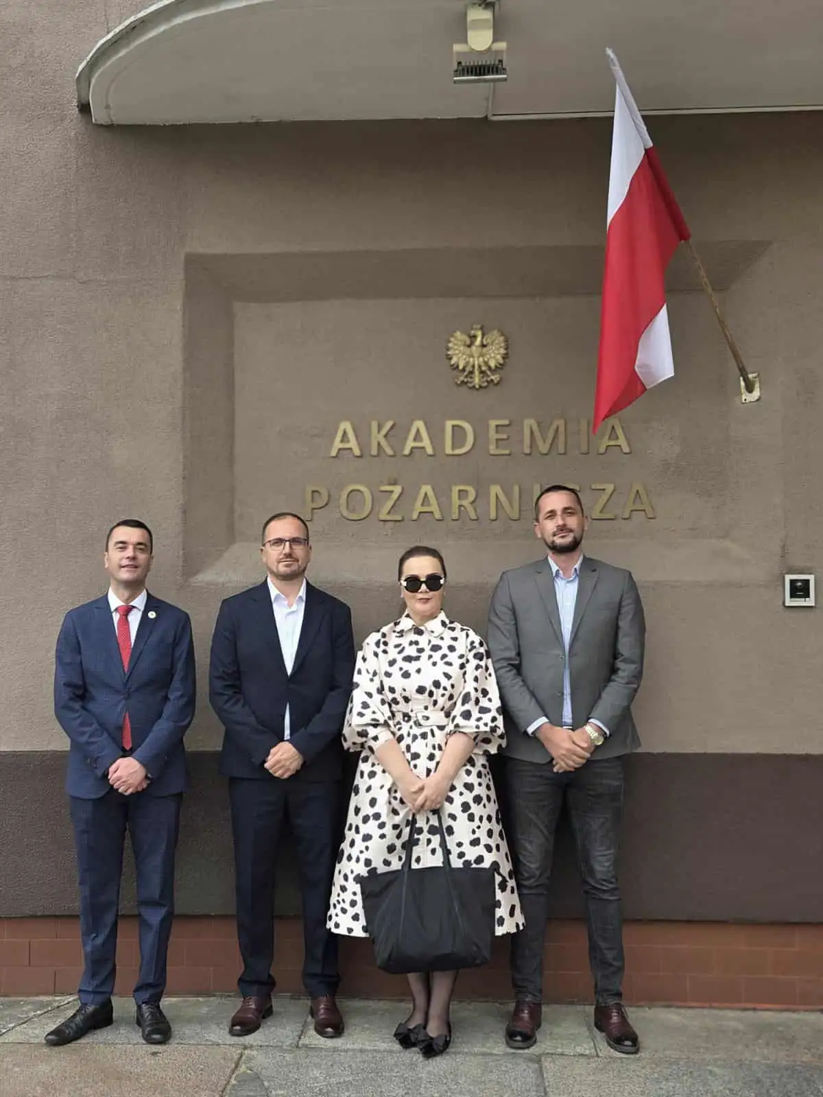 Delegacioni nga AKSP qëndroi në një mobilitet në Universitetin e Zjarrfikjes të Polonisë përmes programit Ersasmus+