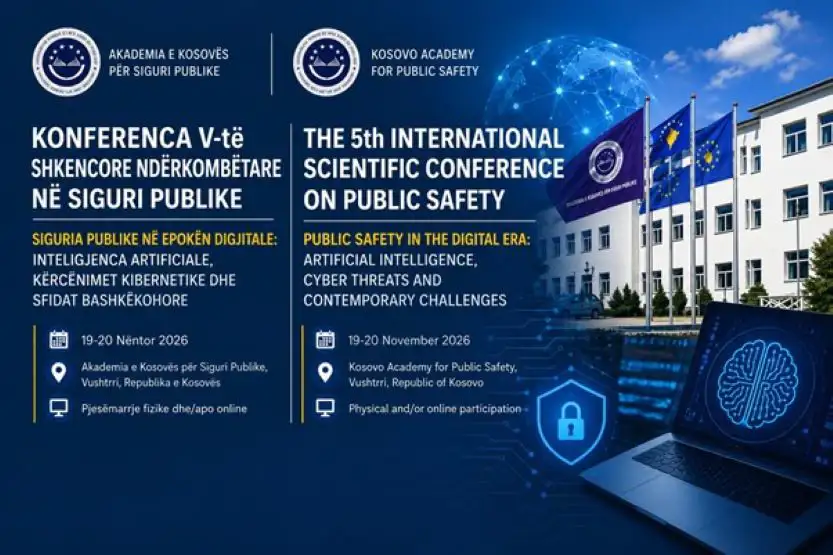 Zgjatet afati për dorëzimin e abstrakteve për Konferencën e V-të Shkencore Ndërkombëtare në Siguri Publike