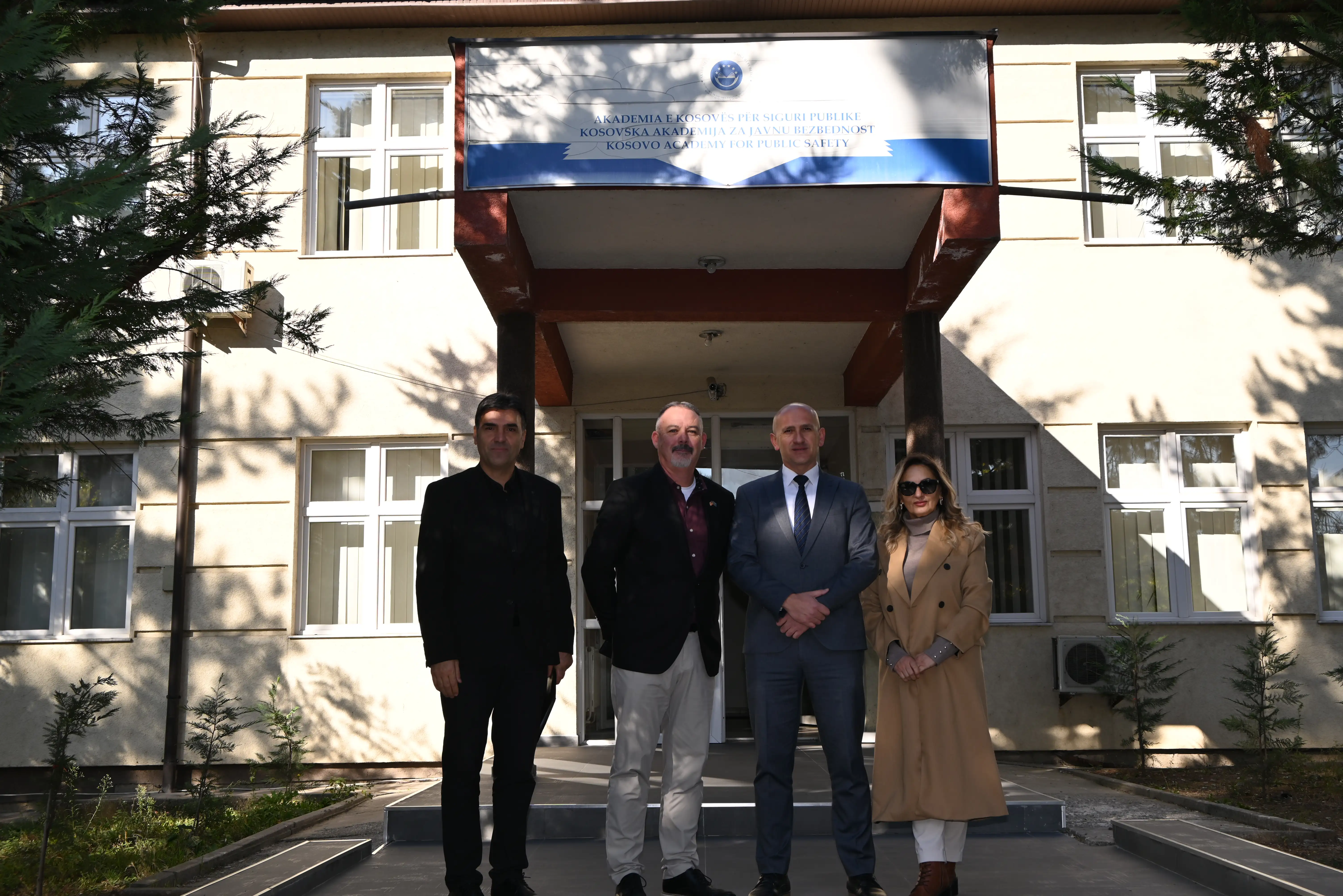 Udhëheqësi i sapoemëruar i misionit të ICITAP-it në Kosovë Byron Mac Venzon  vizitoi AKSP-në