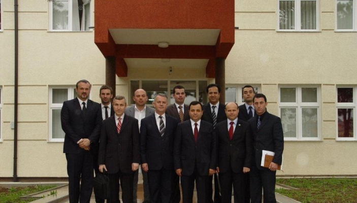 Drejtori i P&euml;rgjithsh&euml;m i Akademis&euml;, Ismail Smakiqi priti n&euml; takim nj&euml; delegacion nga Akademia Komb&euml;tare Policore Turke