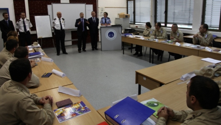 Kryeshefi Ekzekutiv i Inspektoratit Policor t&euml; Kosov&euml;s Fitim Shishani vizitoi Akademin&euml;