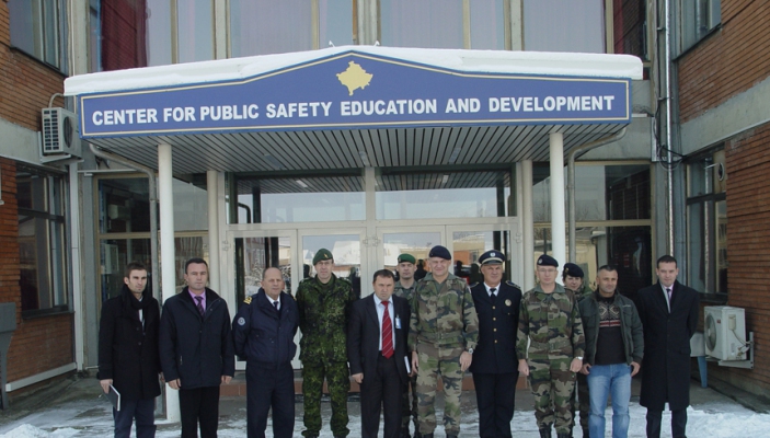 Qendr&euml;n e Kosov&euml;s p&euml;r Siguri Publike, Edukim dhe Zhvillim e vizitoi Gjenerali Francez Sainte Claire Deville