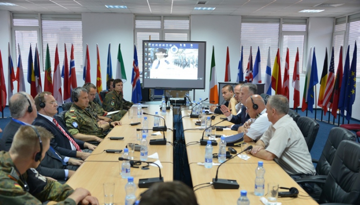 Nj&euml; delegacion nga ushtria gjermane vizitoi Akademin&euml;