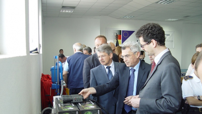 Ambasada Gjermane dhuroi donacion p&euml;r Qendr&euml;n Kosovare p&euml;r Siguri Publike, Edukim dhe Zhvillim dhe p&euml;r Agjencionet e Siguris&euml; Publike