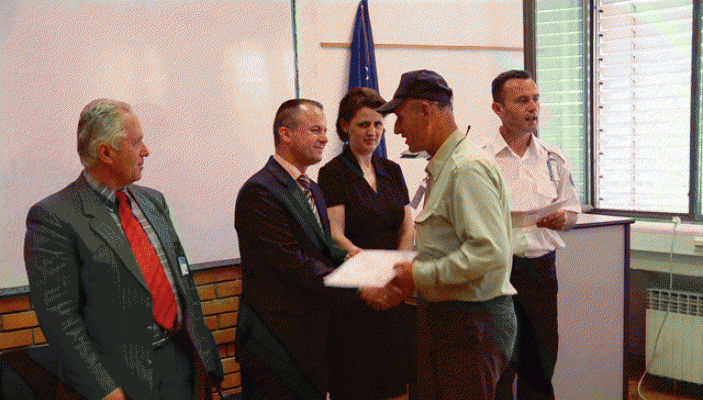 N&euml; Qendr&euml;n e Kosov&euml;s p&euml;r Siguri Publike, Edukim dhe Zhvillim diplomuan 23 pjes&euml;tar&euml; t&euml; Sh&euml;rbimit Zjarrfik&euml;s